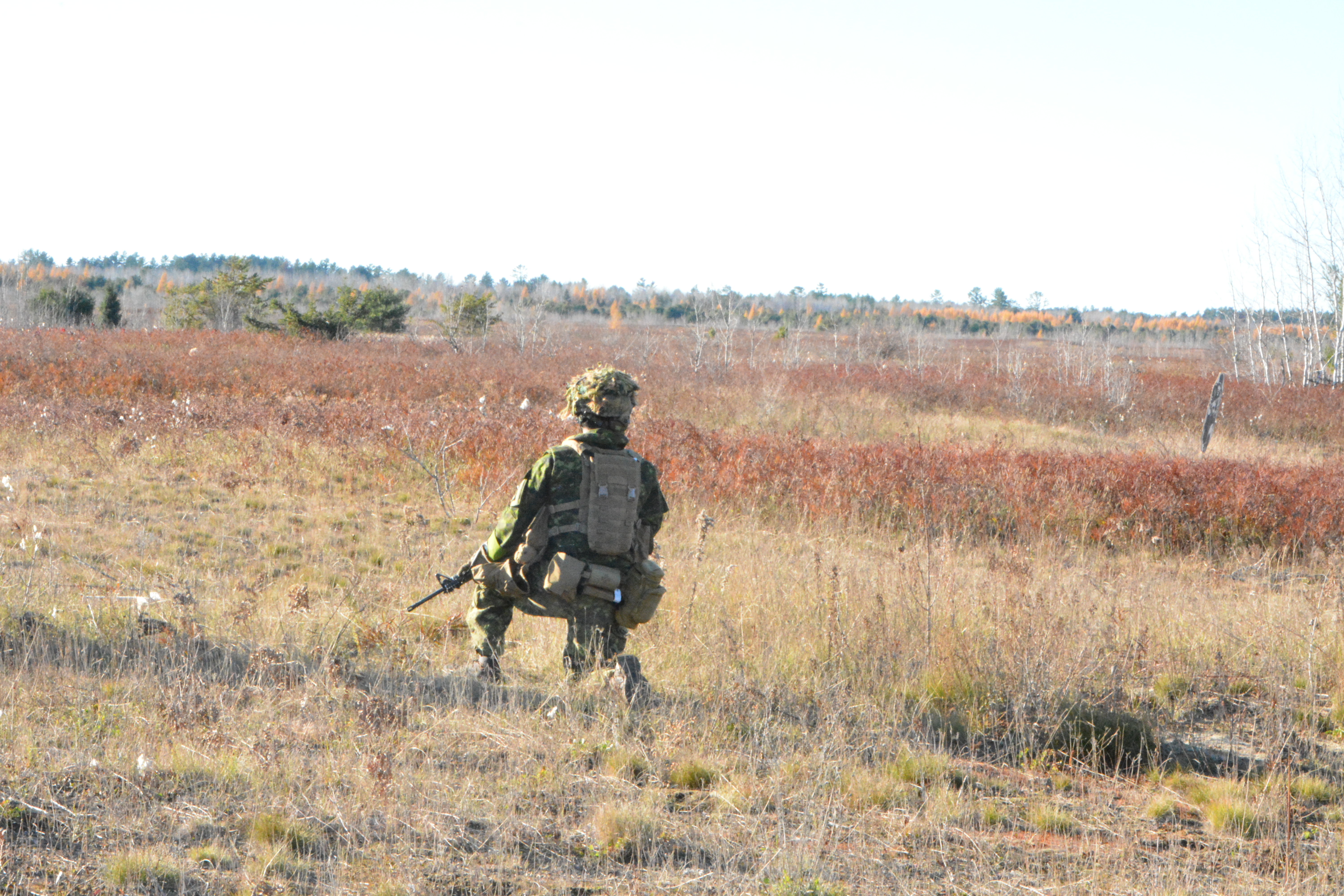 Live fire section attacks, Petawawa